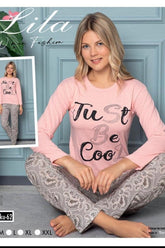 Lila "Just Be Cool" Lounge Set